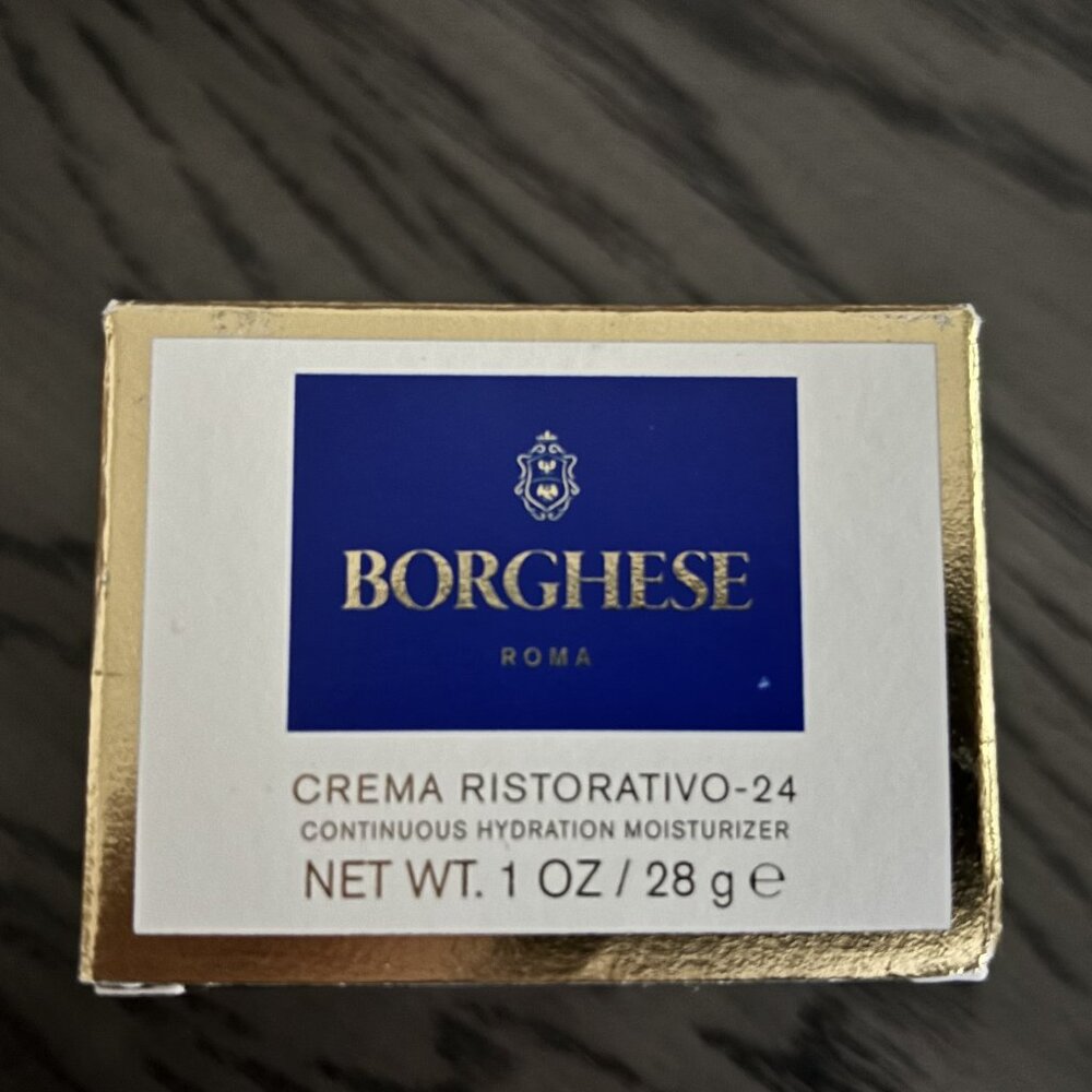 Borghese Crema Ristorativo 24 Moisturizer 1 oz NIB